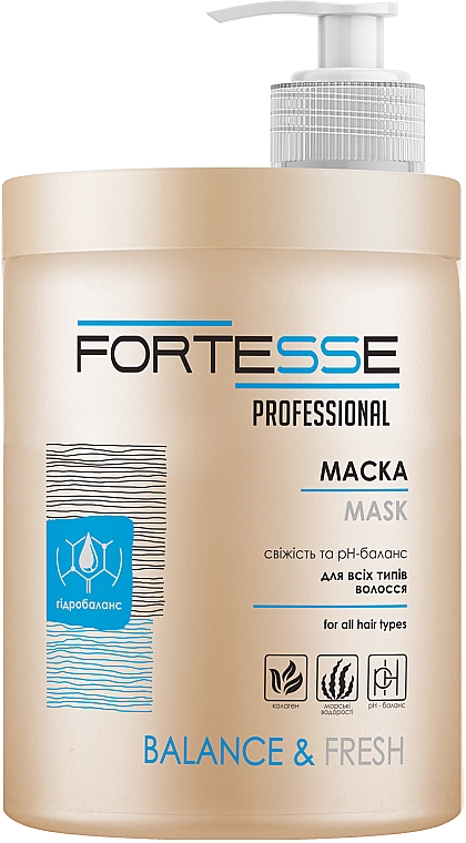 Маска для волос "Баланс" - Fortesse Professional Balance & Fresh Mask — фото N4
