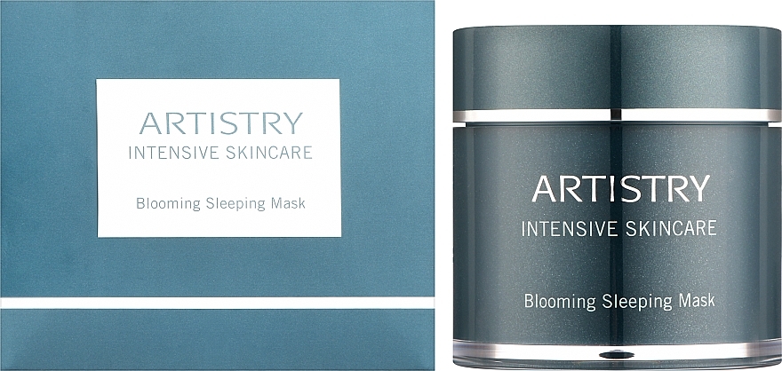Нічна інтенсивно відновлювальна та заспокійлива маска для обличчя - Amway Artistry Intensive Skincare Blooming Sleeping Mask — фото N2