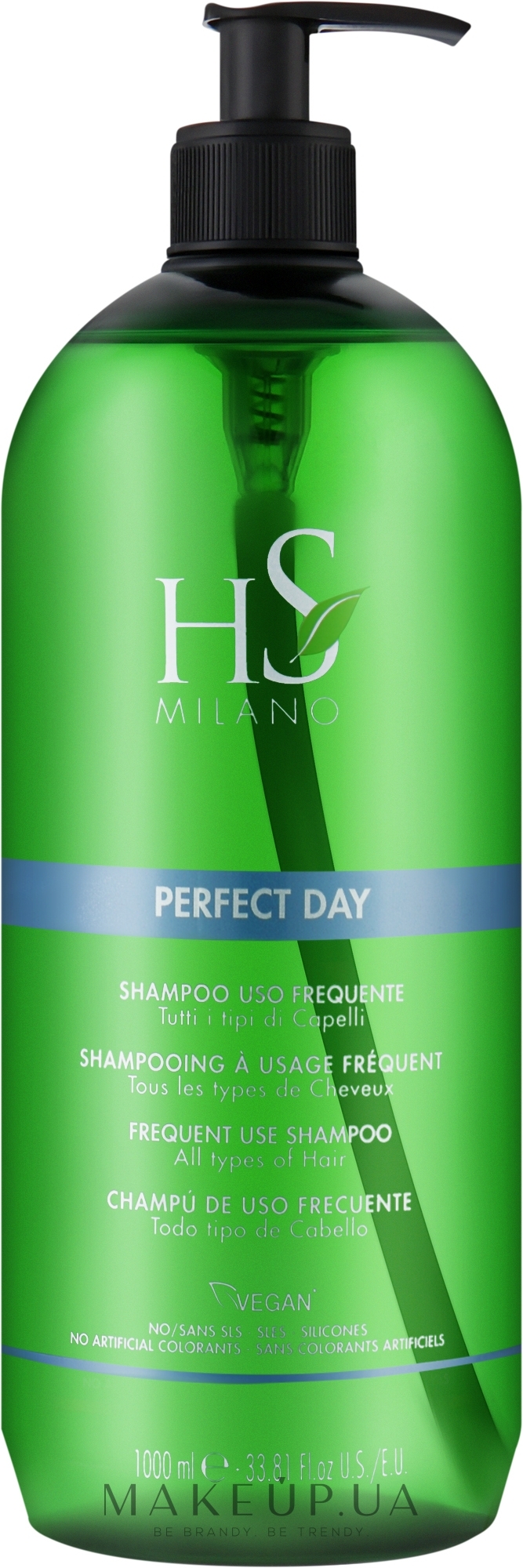 Шампунь для всех типов волос - HS Milano Perfect Day Shampoo — фото 1000ml