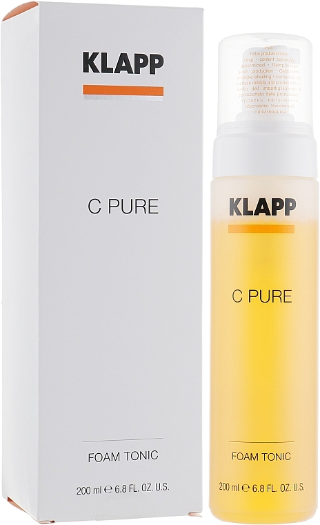 УЦЕНКА Пена-тоник для лица - Klapp C Pure Tonic * — фото N1