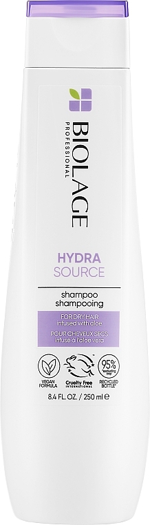 Шампунь для увлажнения сухих волос - Biolage Professional Hydrasource Shampoo — фото N3