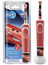 Электрическая зубная щетка "Тачки" - Oral-B D100 Kids Cars — фото N1