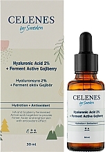 Увлажняющая сыворотка с гиалуроновой кислотой - Celenes Hyaluronic Acid 2% — фото N3