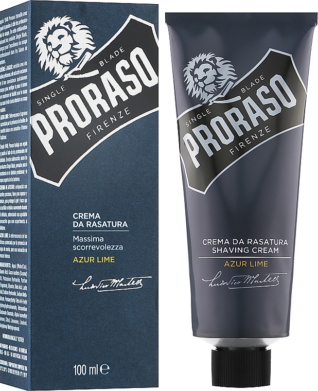 Крем для гоління - Proraso Azur Lime Shaving Cream — фото N2