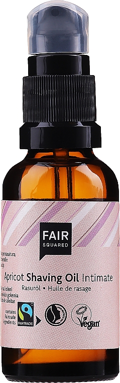 Олія для гоління - Fair Squared Apricot Shaving Oil — фото N2