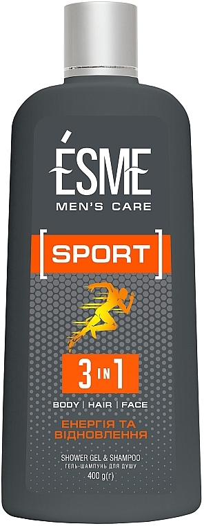 Гель-шампунь для душу "Спорт" - Esme Sport Shower Gel & Shampoo