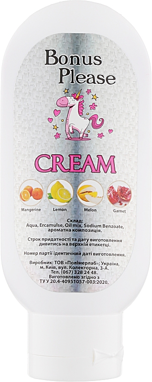 Крем для рук "Гранат" - Bonus Please Hand Cream Garnet