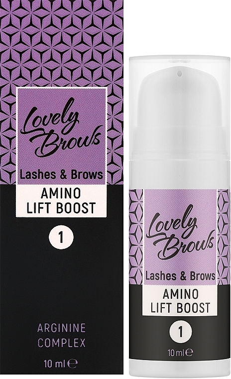 Средство для ламинирования бровей и ресниц - Lovely Brows Amino Lift Boost Step 1 — фото N2