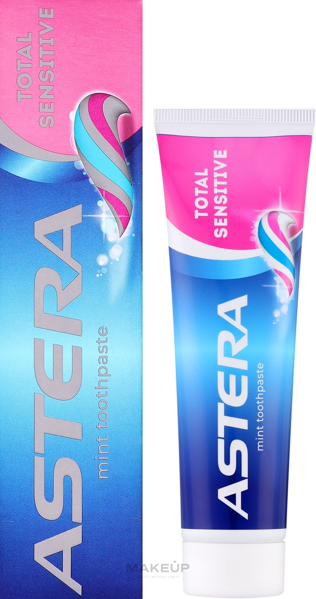 Зубная паста для чувствительных зубов - Astera Active+ Total Sensitive — фото 110g
