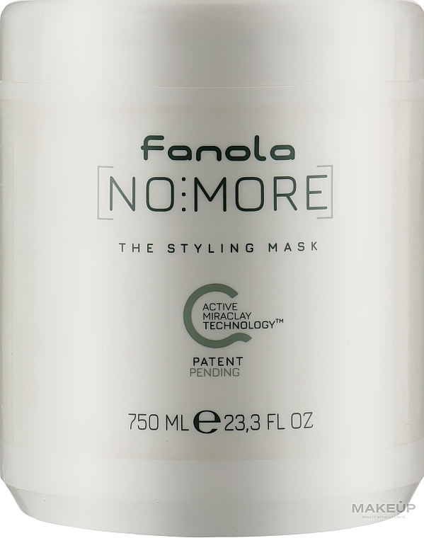 УЦЕНКА Натуральная маска для укладки волос - Fanola No More The Styling Mask * — фото N1