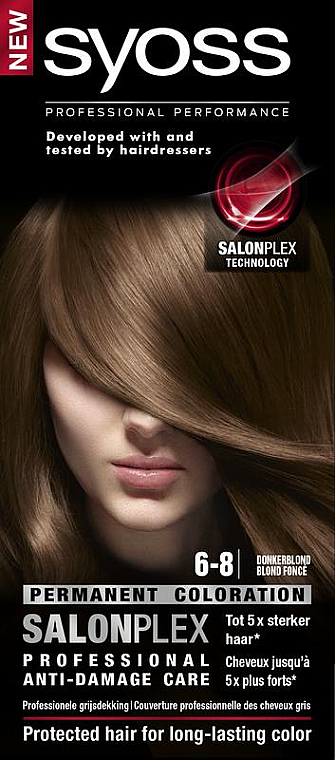 Стійка крем-фарба для волосся - Syoss Color Salonplex — фото N1