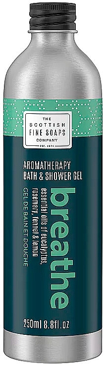 Гель для ванны и душа - Scottish Fine Soaps Aromatherapy Breathe Bath & Shower Gel — фото N1