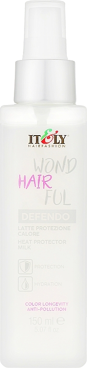 Термозахисне молочко для волосся - Itely Hairfashion WondHairFul Defendo — фото N1