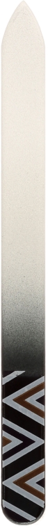 Пилочка для ногтей "Szklany M-Wzory", 74684, черный - Top Choice — фото N2
