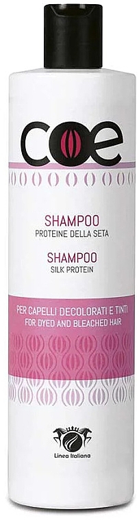 Шампунь із протеїнами шовку - Linea Italiana COE Silk Protein Shampoo — фото N1