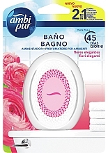 Ароматизатор для ванны "Элегантные цветы" - Ambi Pur Bathroom Air Freshner  — фото N1