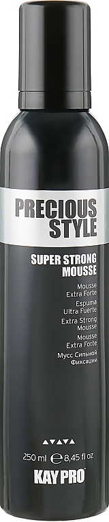 Мусс для укладки экстрасильной фиксации - KayPro Precious Style Super Strong Mousse — фото N1