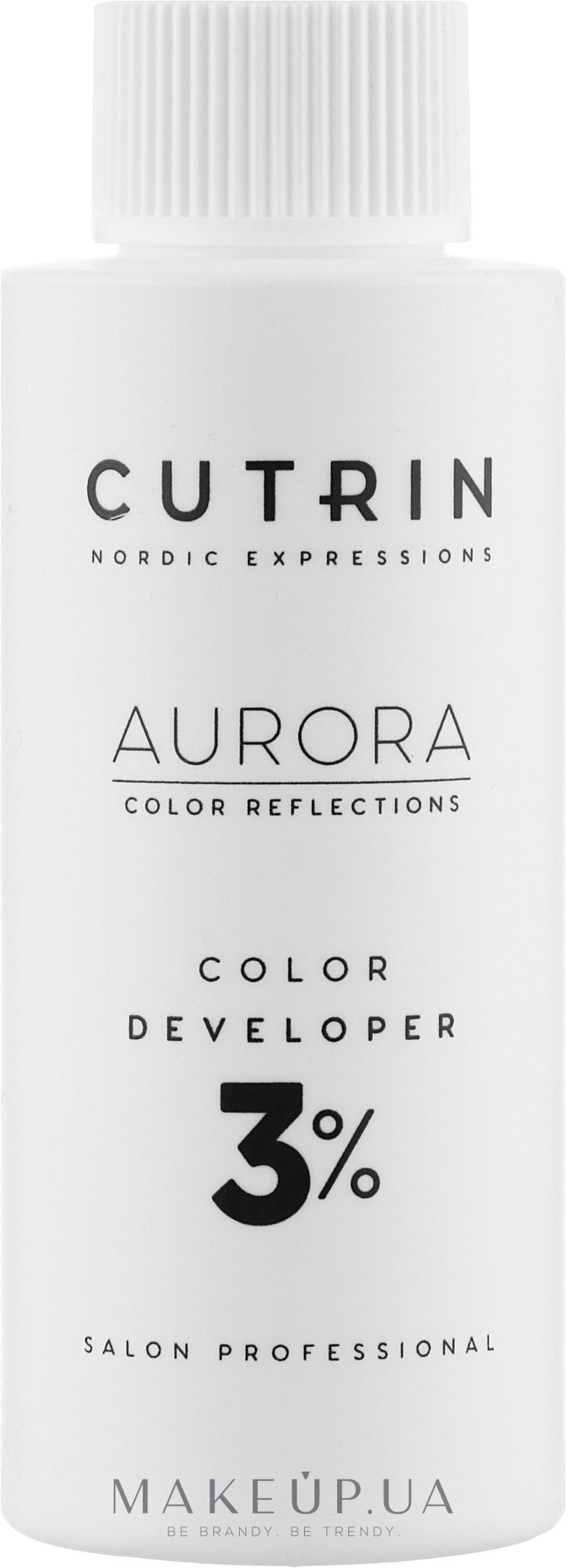 Окислитель 3% - Cutrin Aurora Color Developer — фото 60ml