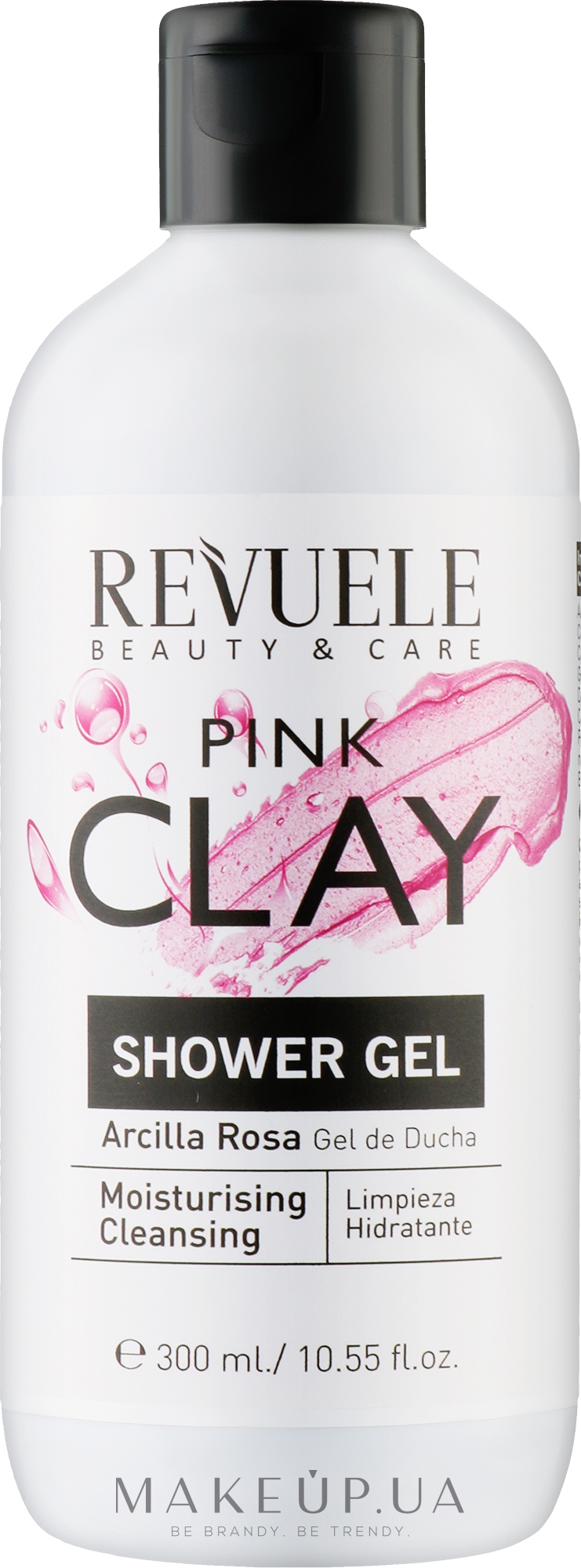 Гель для душу "Рожева глина" - Revuele Pink Clay Shower Gel — фото 300ml