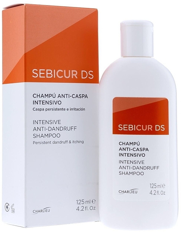 Интенсивный шампунь против перхоти - Charlieu Sebicur DS Intensive Anti-Dandruff Shampoo — фото N2