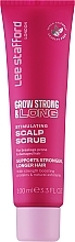 Стимулювальний скраб для шкіри голови - Lee Stafford Grow Strong & Long Stimulating Scalp Scrub — фото N1