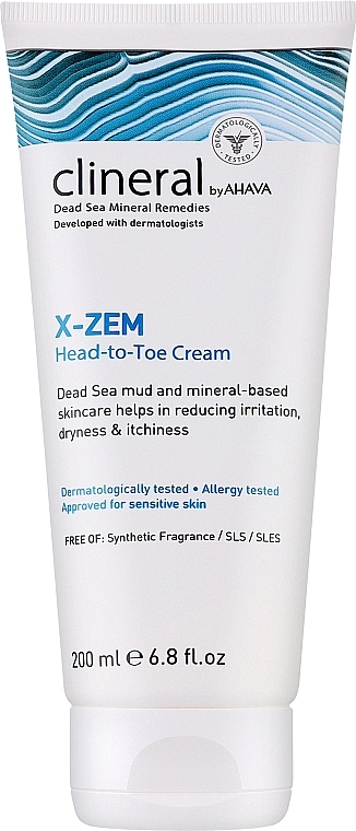 Крем для тела - Ahava Clineral X-Zem Head-to-Toe Cream