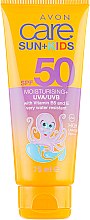 Солнцезащитный крем для детей - Avon Sun+ Kids Multivitamin Sun Cream SPF50 — фото N2