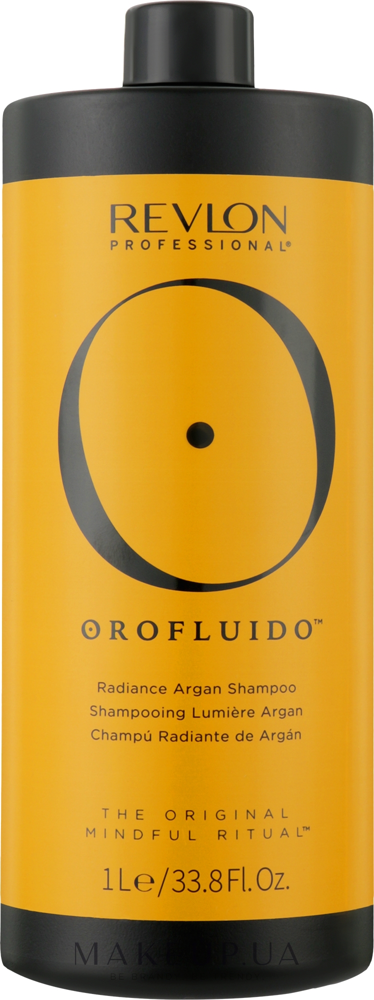 Аргановый шампунь "Сияние" - Orofluido Radiance Argan Shampoo — фото 1000ml