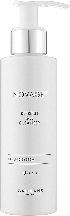 Очищувальний гель для обличчя - Oriflame Novage+ Refresh Gel Cleanser — фото N1