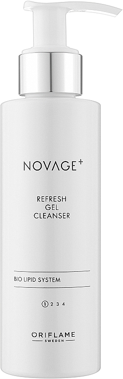 Очищающий гель для лица - Oriflame Novage+ Refresh Gel Cleanser — фото N1