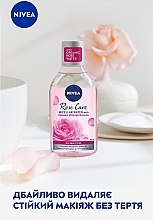 Двофазна міцелярна вода "Догляд троянди" - NIVEA Rose Care Micellar Water — фото N3
