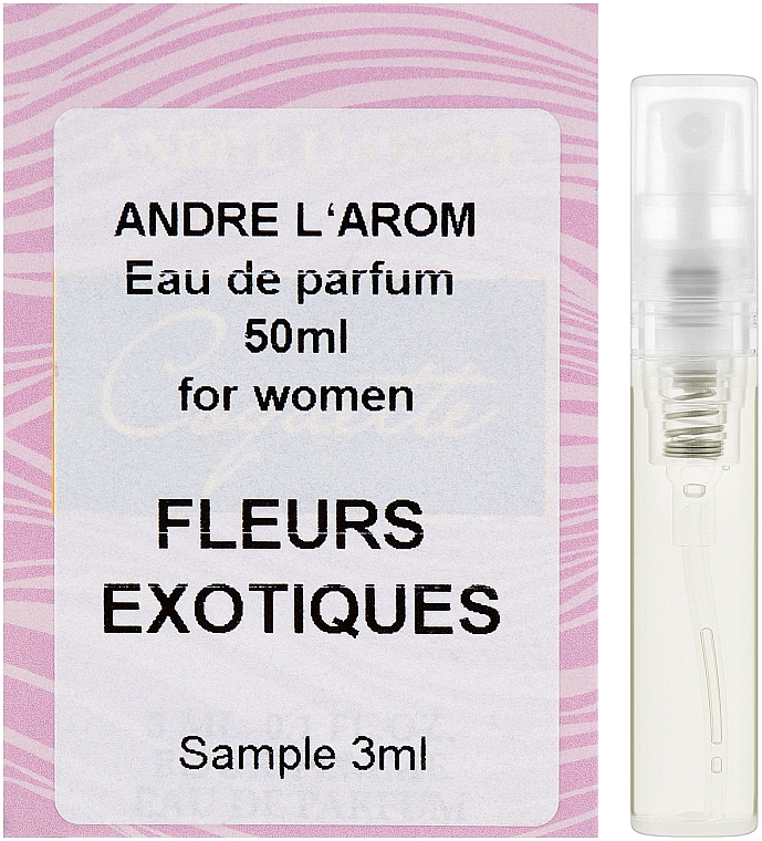 Andre L`Arom Lovely Flauers "Fleurs Exotiques" - Парфюмированная вода (пробник) — фото N1