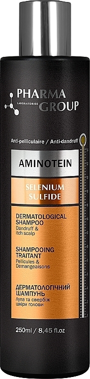 Шампунь дерматологічний проти лупи - Pharma Group Laboratories Aminotein Anti-Dangruff Shampoo