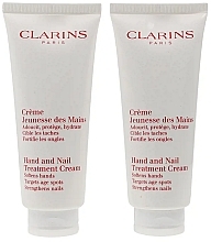 Набір - Clarins Jeunesse Des Mains Set (h/cream/2x100ml) — фото N2