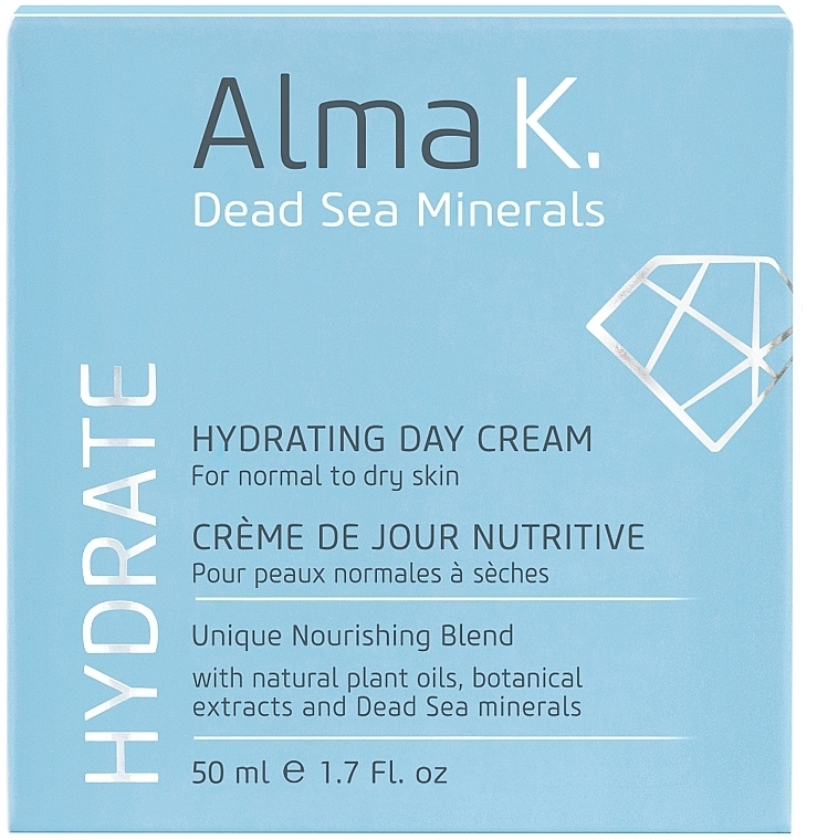 Зволожувальний денний крем для нормальної та сухої шкіри - Alma K. Hydrating Day Cream Normal-Dry Skin — фото N2