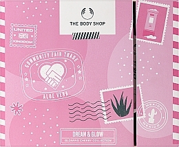 Духи, Парфюмерия, косметика The Body Shop Glowing Cherry Blossom - Набор (edt/50ml + sh/gel/250 + b/cr/200ml)
