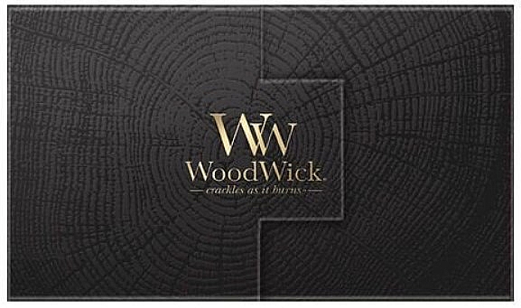 Набор - WoodWick 2 Medium Hourglass Gift Set (candle/2x275g) — фото N2