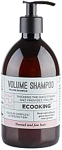 Шампунь для об'єму волосся - Ecooking Volume Shampoo — фото N2