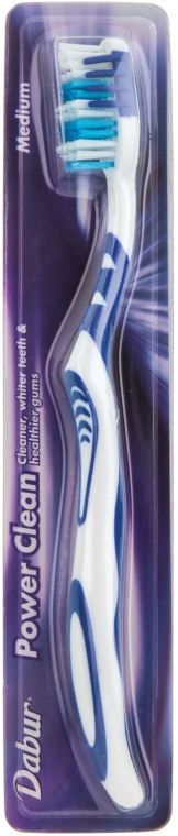 Набір "Чорний кмин", синій - Dabur Herb`l (toothbrush/1шт + toothpaste/150g) — фото N2