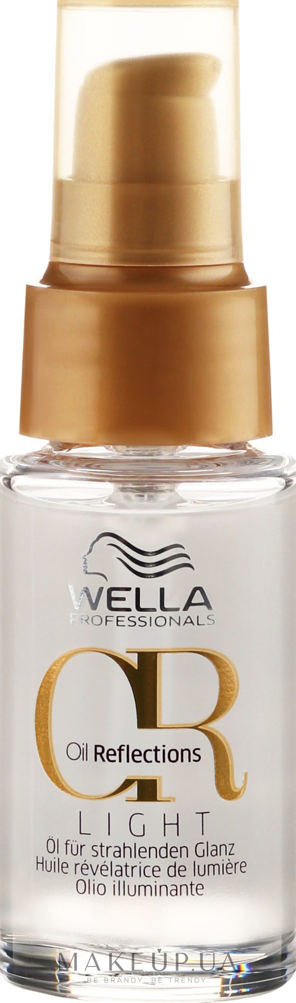 Легкое масло для сияющего блеска волос - Wella Professionals Oil Reflection Light — фото 100ml