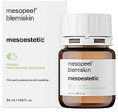 Пілінг з протизапальною та антибактеріальною дією - Mesoestetic Mesopeel Blemiskin — фото N1