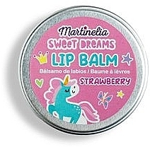 Бальзам для губ, полуниця - Martinelia Sweet Dreams Unicorn Lip Balm — фото N1