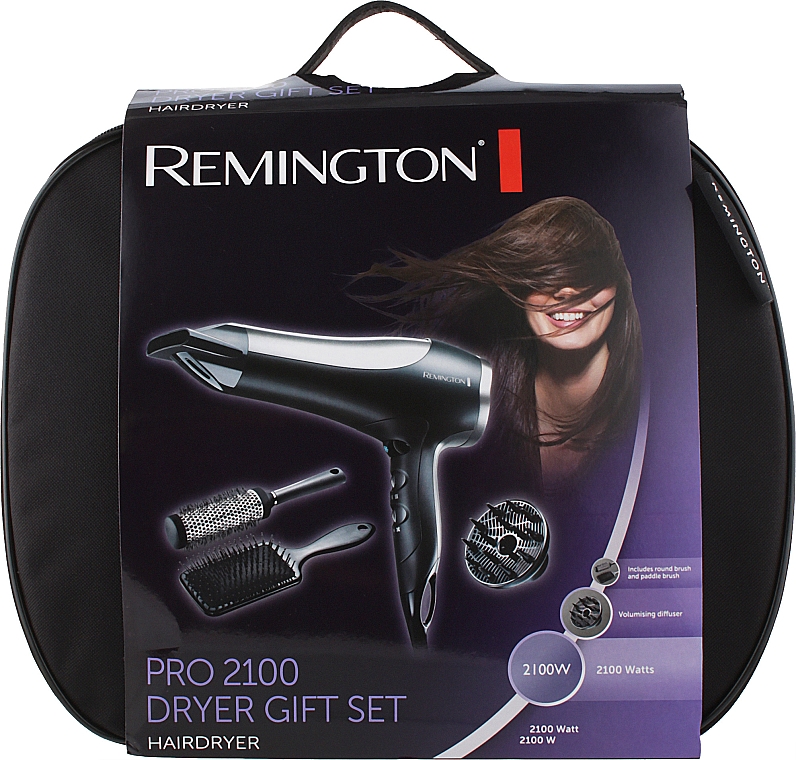 Фен для волос - Remington D5017 Pro 2100 Dryer Gift Set — фото N3
