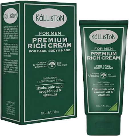 Універсальний крем для чоловіків - Kalliston Men Premium Rich Cream — фото N1