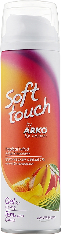 Гель для бритья "Манго и мандарин" - Arko Women