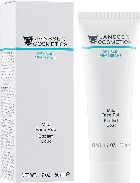 М'який скраб з гранулами жожоба - Janssen Cosmetics Mild Face Rub — фото N2