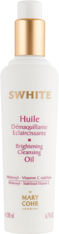 Масло осветляющее - Mary Cohr Swhite Brightening Cleansing Oil — фото N2