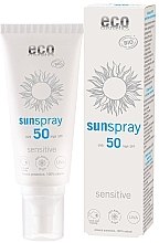 Духи, Парфюмерия, косметика Солнцезащитный спрей - Eco Cosmetics Sun Spray Spf 50 Sensitive