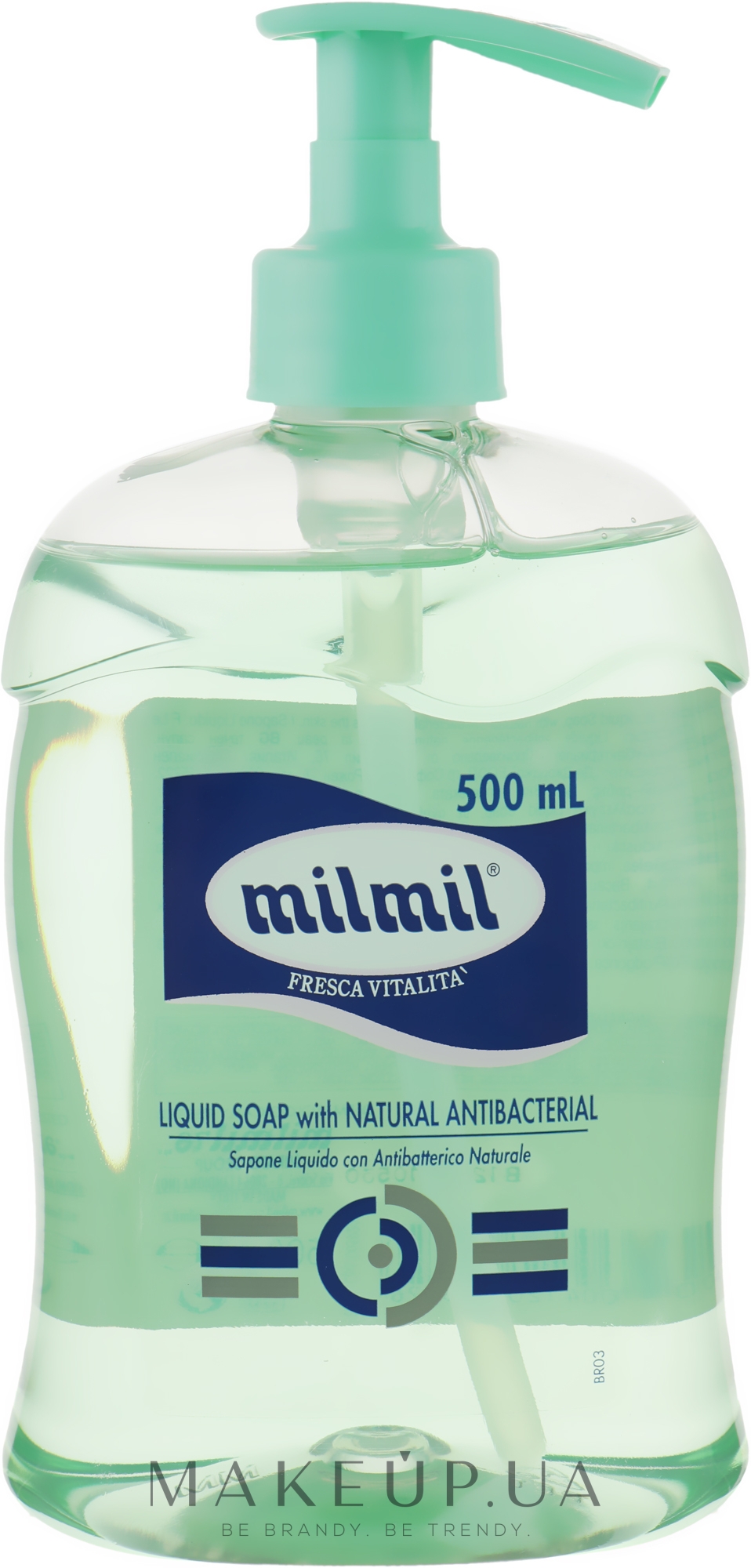 Жидкое мыло "Антибактериальное" с дозатором - Mil Mil — фото 500ml