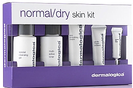 Духи, Парфюмерия, косметика Набор для нормальной и сухой кожи лица - Dermalogica Daily Skin Health Kit Normal/Dry (gel/50 ml + cr/10 ml + ton/50 ml + cr/22 ml + eye/cr/5ml)